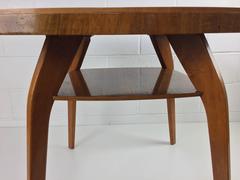 Czech Art Deco Crab Table by Jindrich Halabala for UP Zavody, 1930s