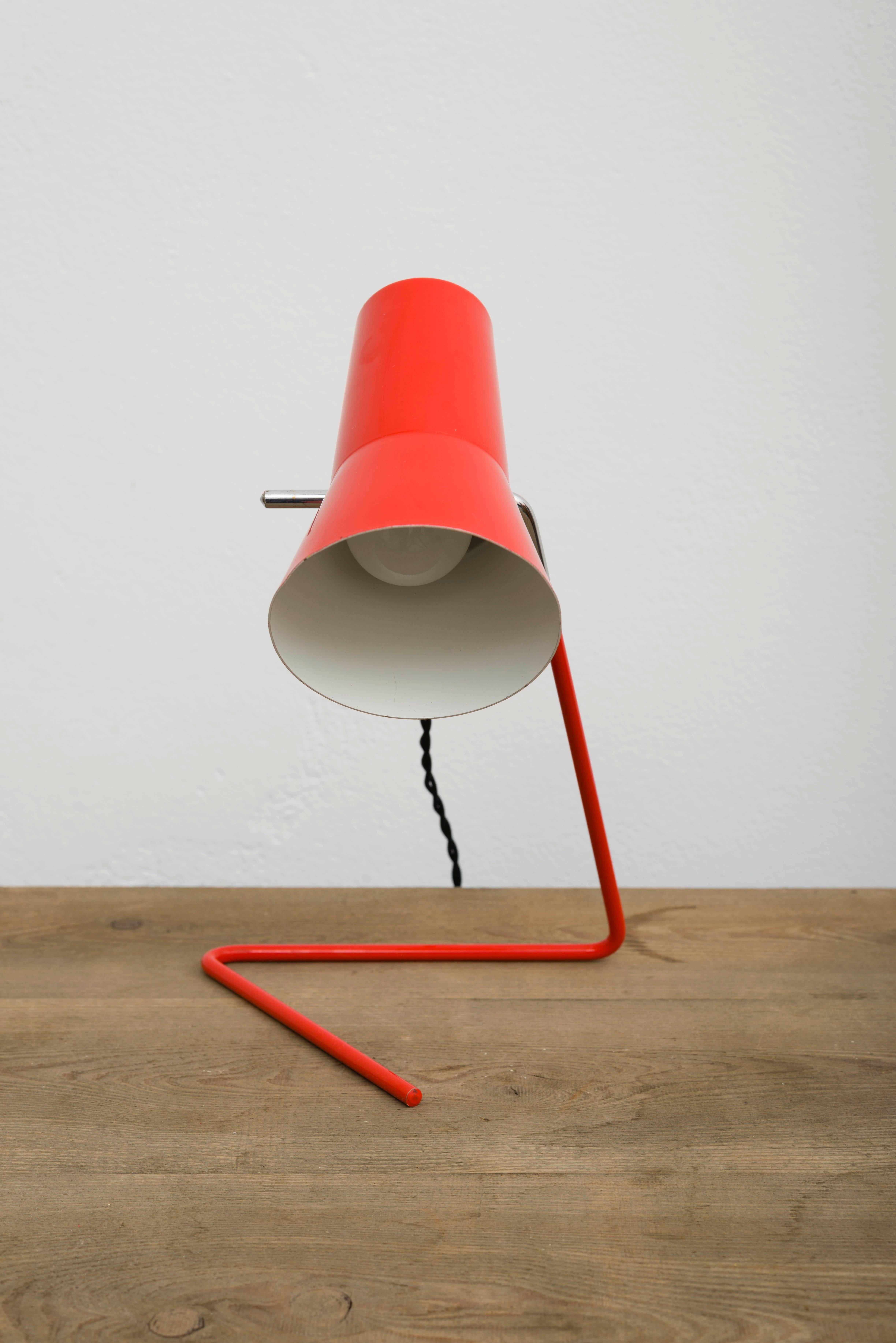 Mid-Century Modern Table Lamp by Josef Hurka for Napako, 1950s