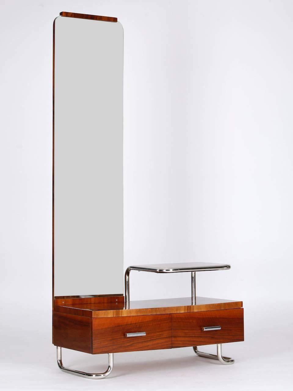 Art Deco Tubular Steel Dressing Table from the, 1930s