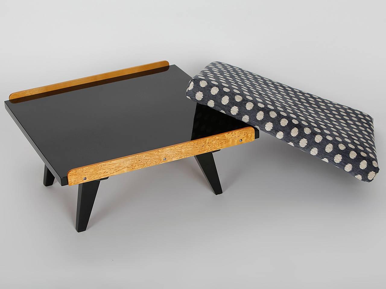 Czech Coffee Table or Footstool from Tatra, 1960s For Sale