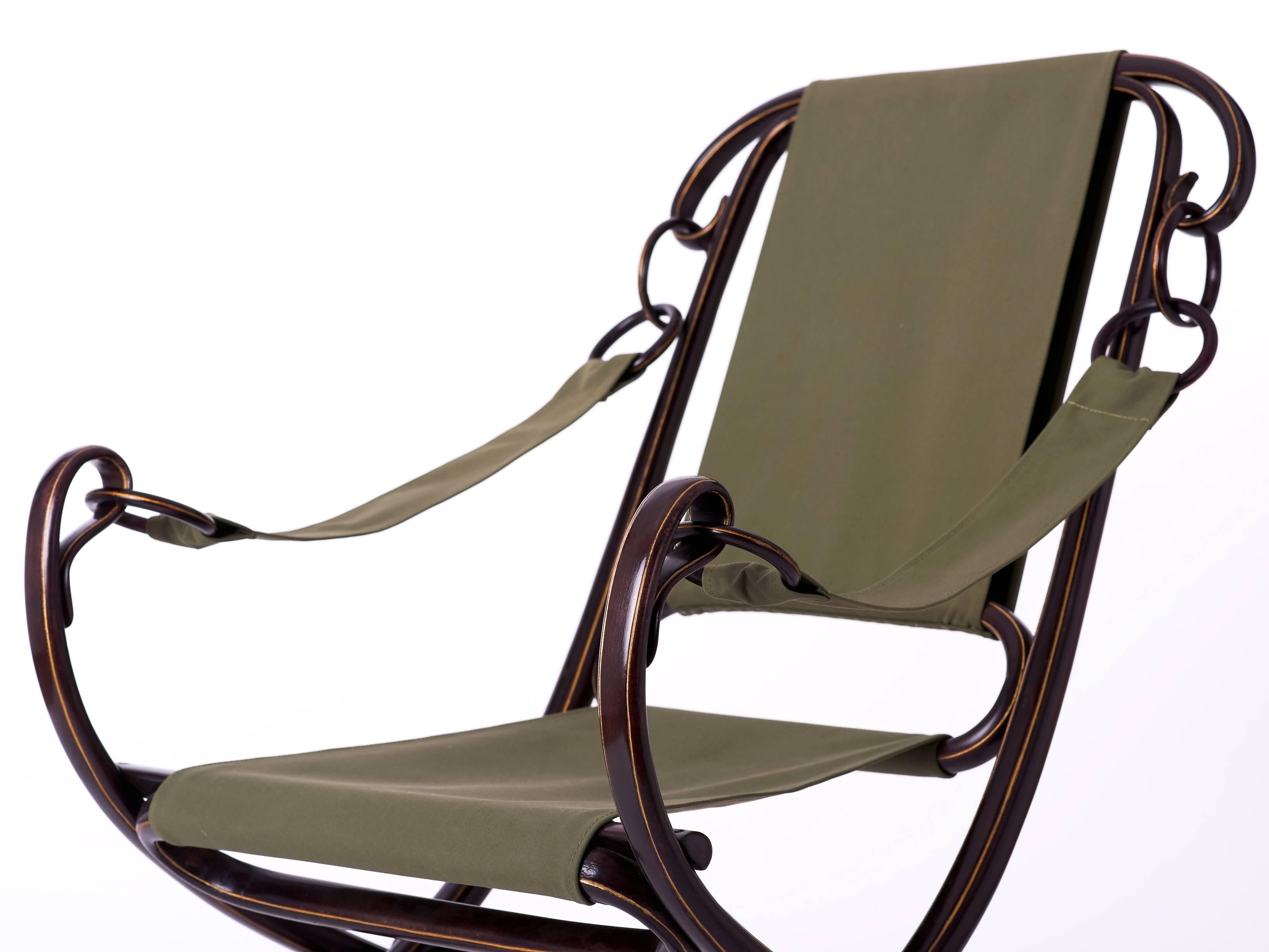 Austrian Folding Armchair Number 2 from Thonet, 1885