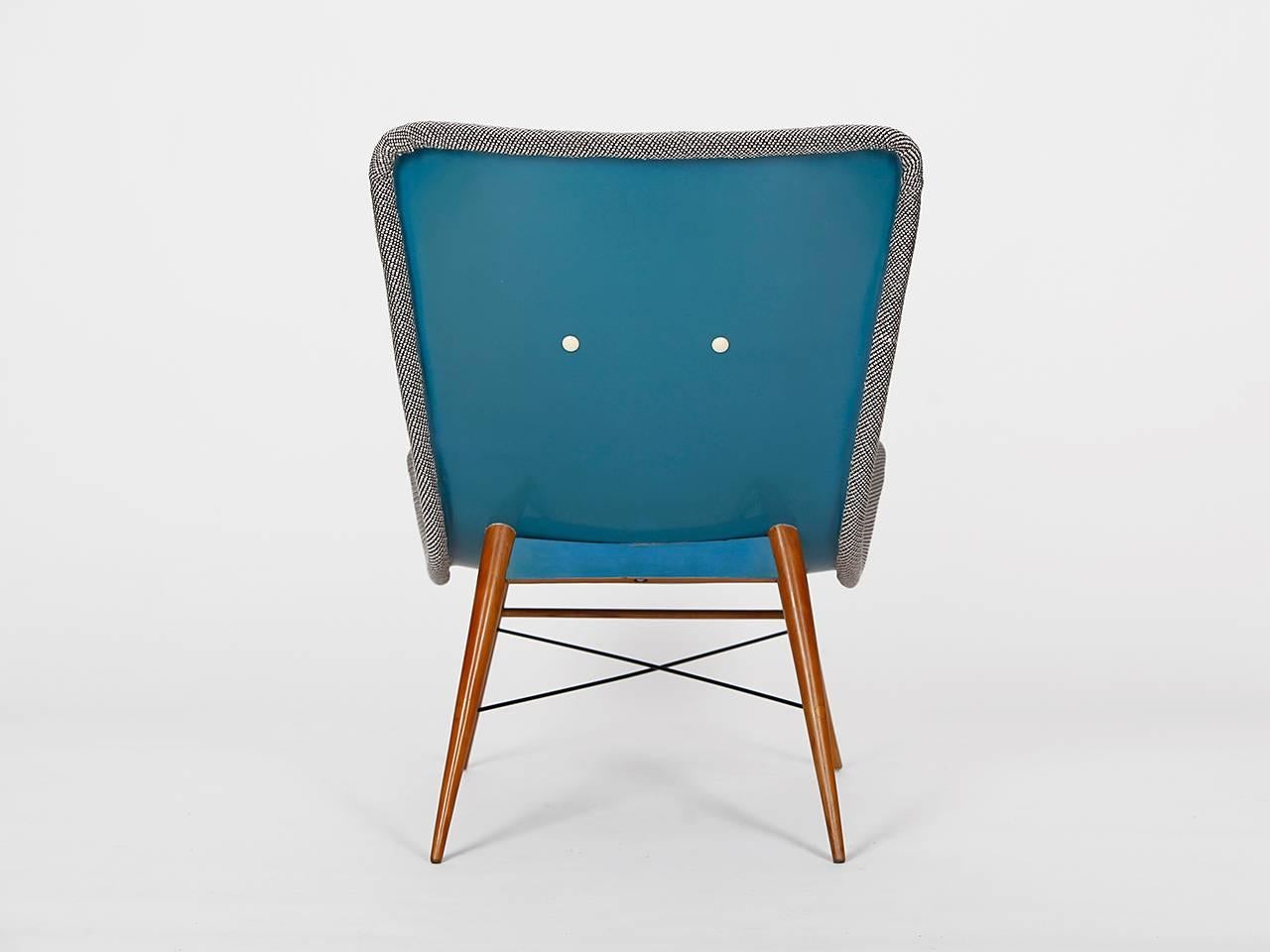 Midcentury Lounge Chair by Miroslav Navratil for Cesky Nabytek, 1960s In Excellent Condition In Wien, AT
