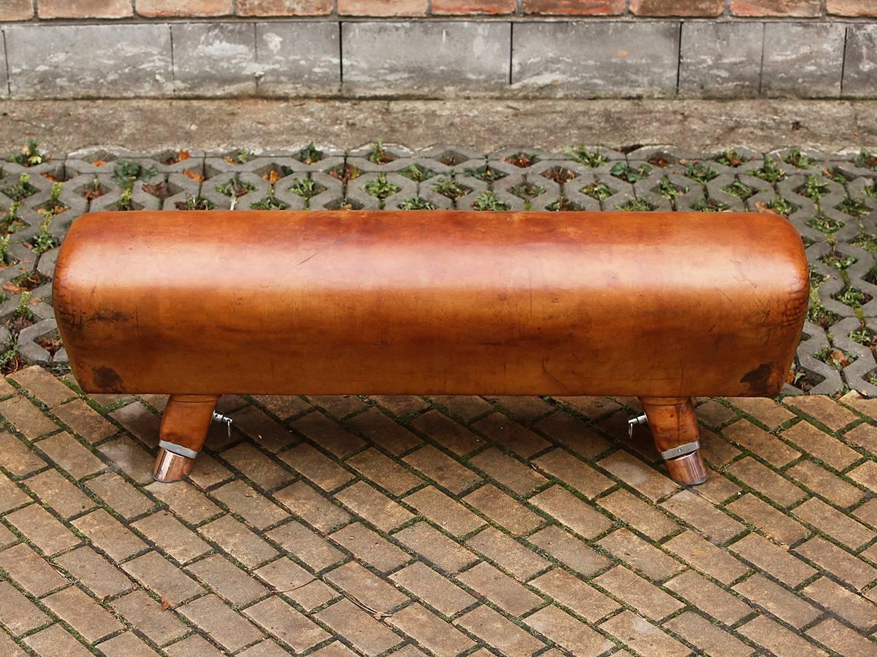 vintage pommel horse bench