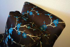 Mid-Century Modern Upholstered King Chair