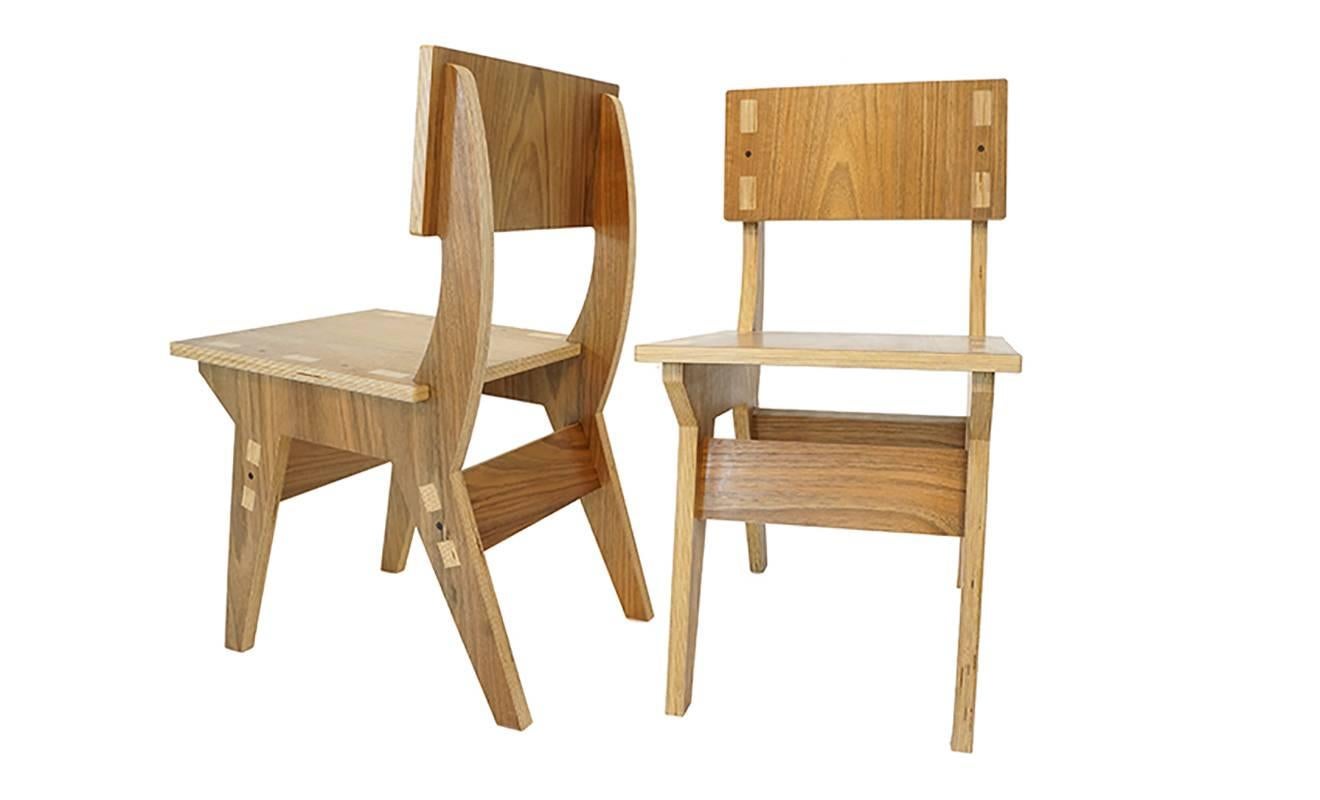 American Kinder Plywood Dining Chair For Sale