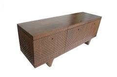 Zellij Black Walnut 3D Textured Sideboard