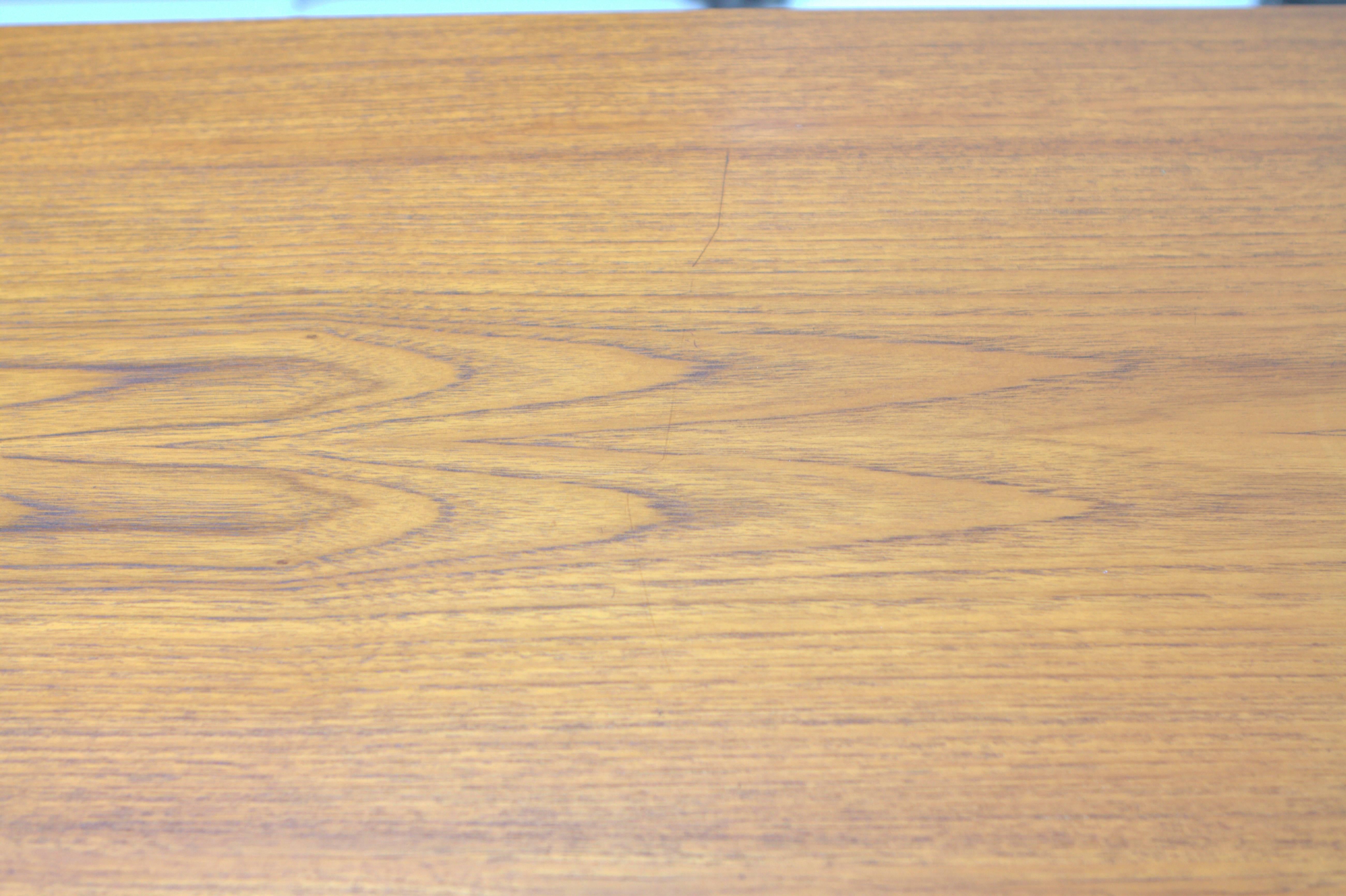Arne Vodder Bowfront Teak Credenza for H.P. Hansen For Sale 2