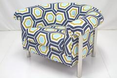 Milo Baughman Style Lounge Chair