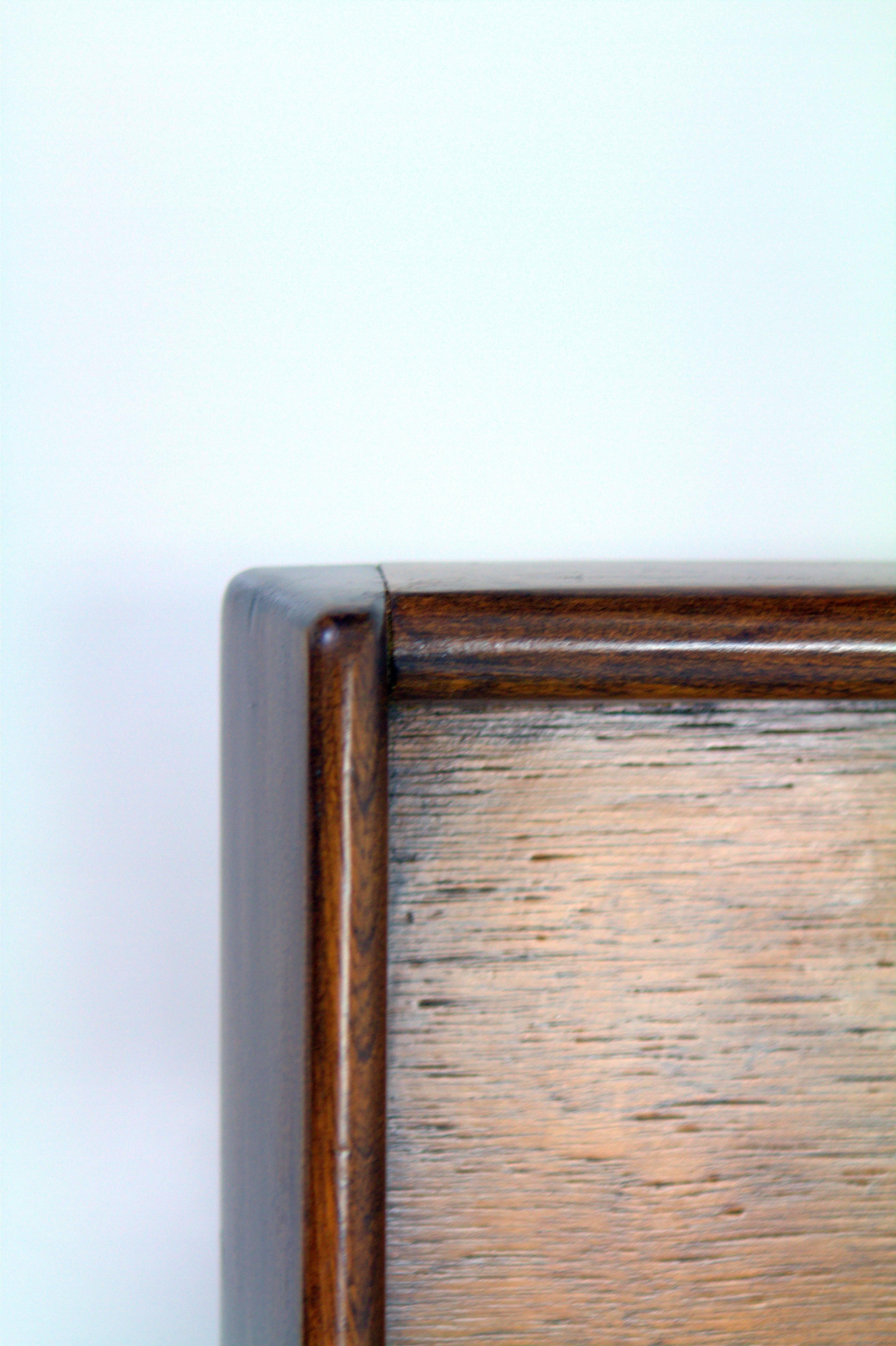 Mid-Century Long and Low Walnut Cocktail Table or Bench 1