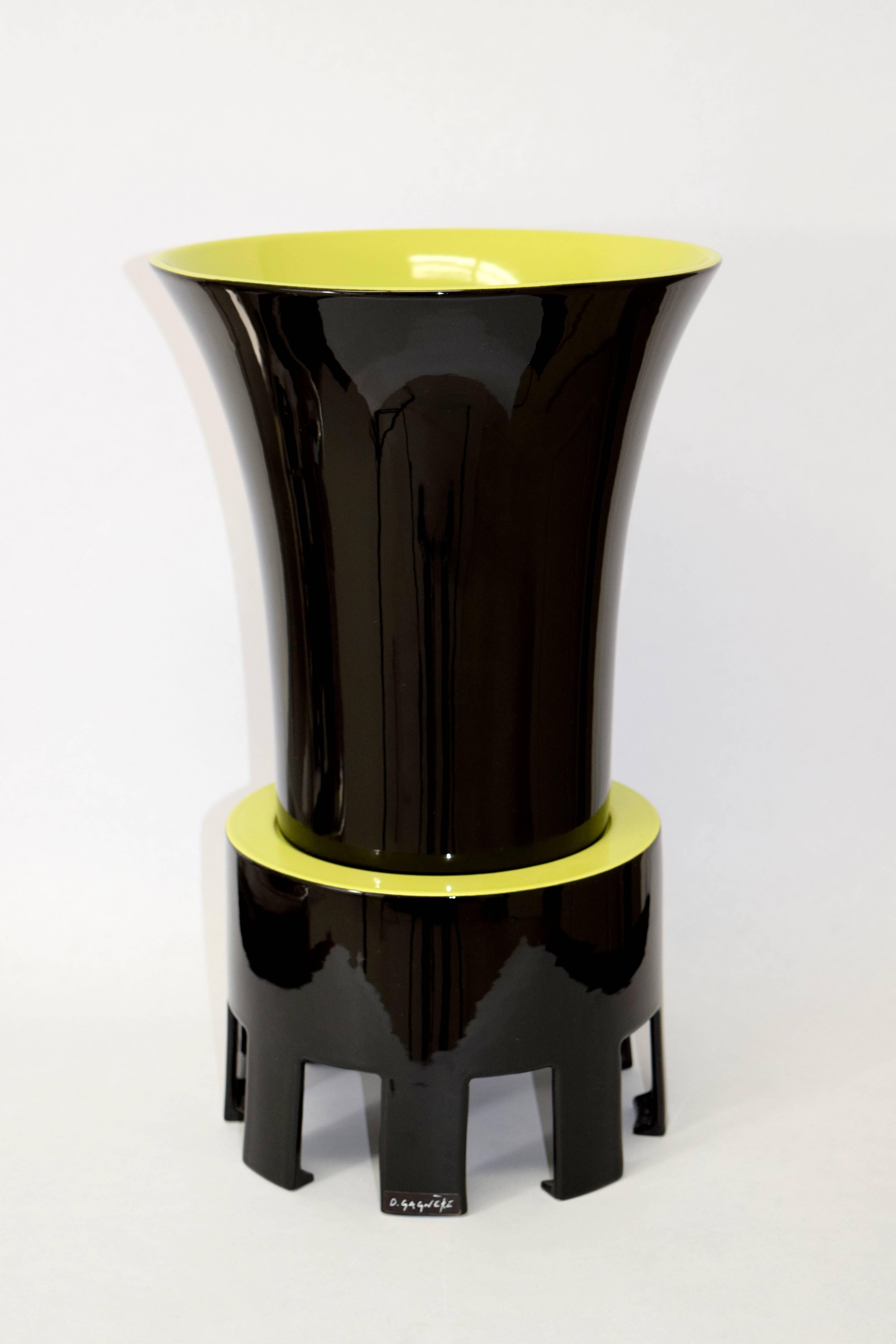 Ceramic Titan Vase by Olivier Gagnere, 2002 For Sale