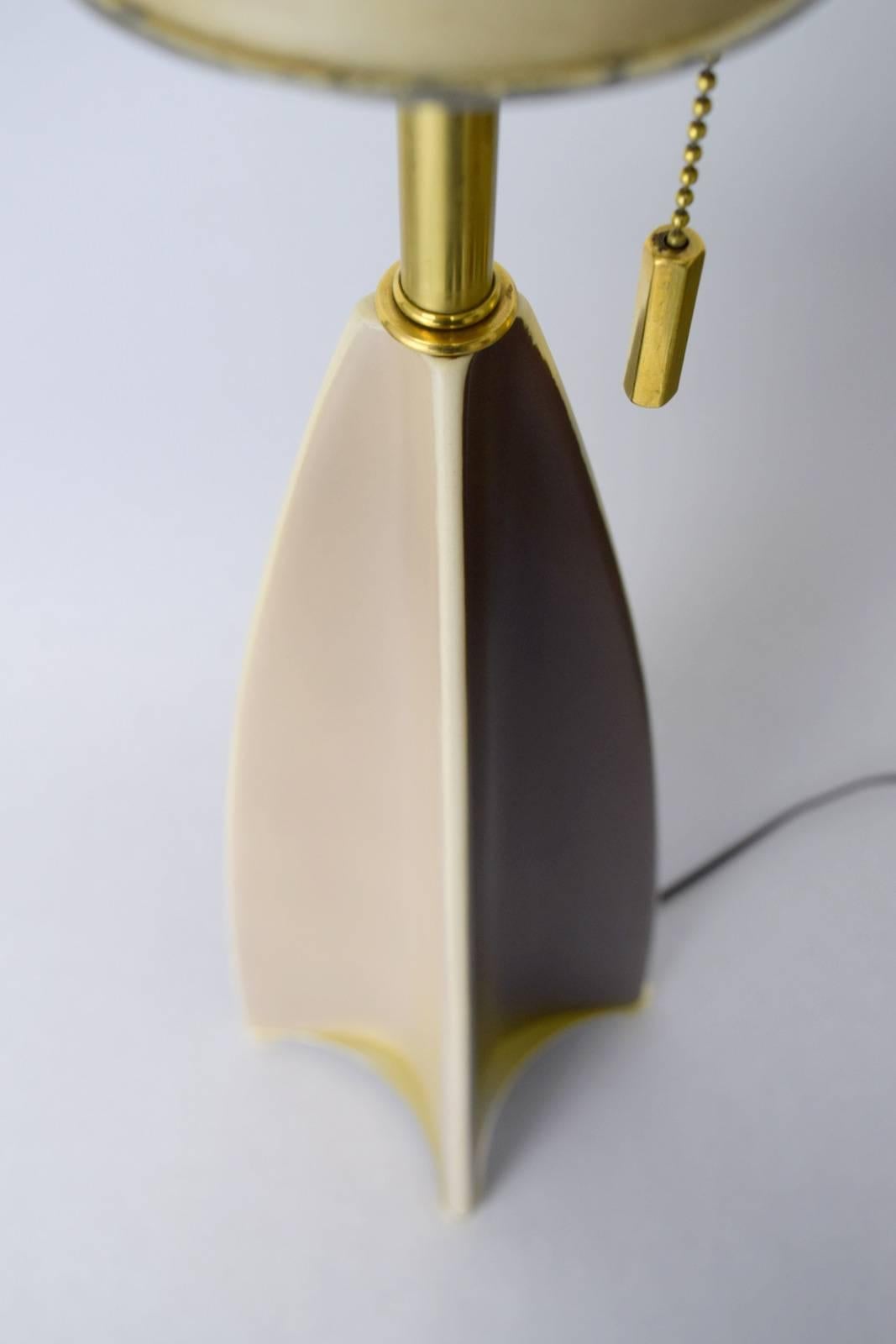 Mid-Century Modern Gerald Thurston Fin Lamp for Lightolier