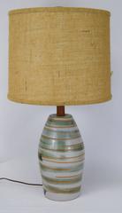 Gordon Martz for Marshall Studios Swirled Glaze Lamp