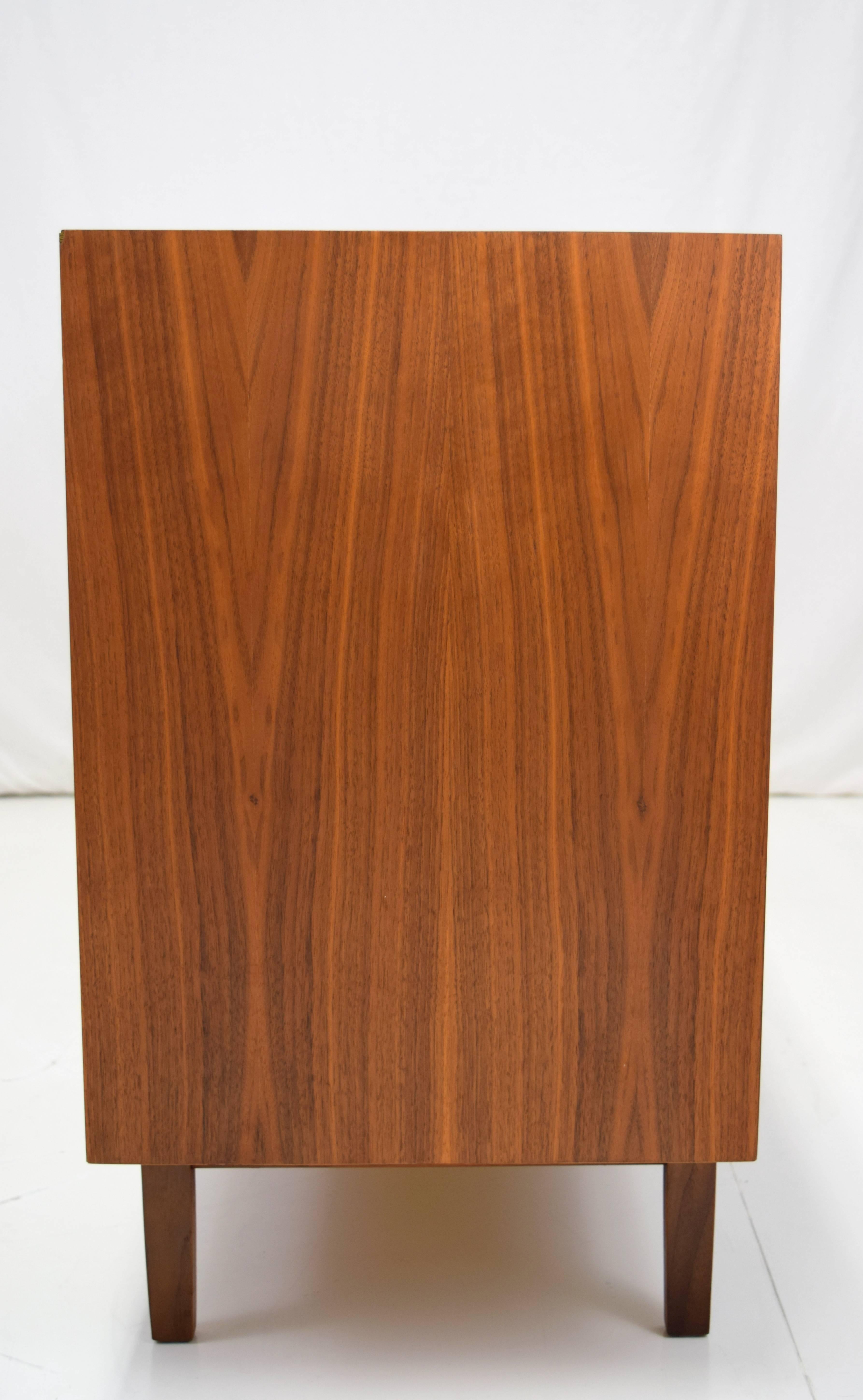 Walnut Dresser by Kipp Stewart for Calvin Furniture Company In Good Condition In Chicago, IL