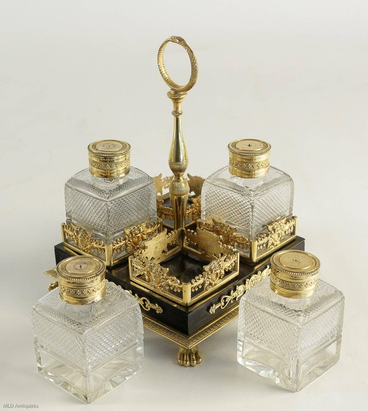 French Empire Period Fragrances Necessary Attributed to Ravrio, circa 1805-1810 3