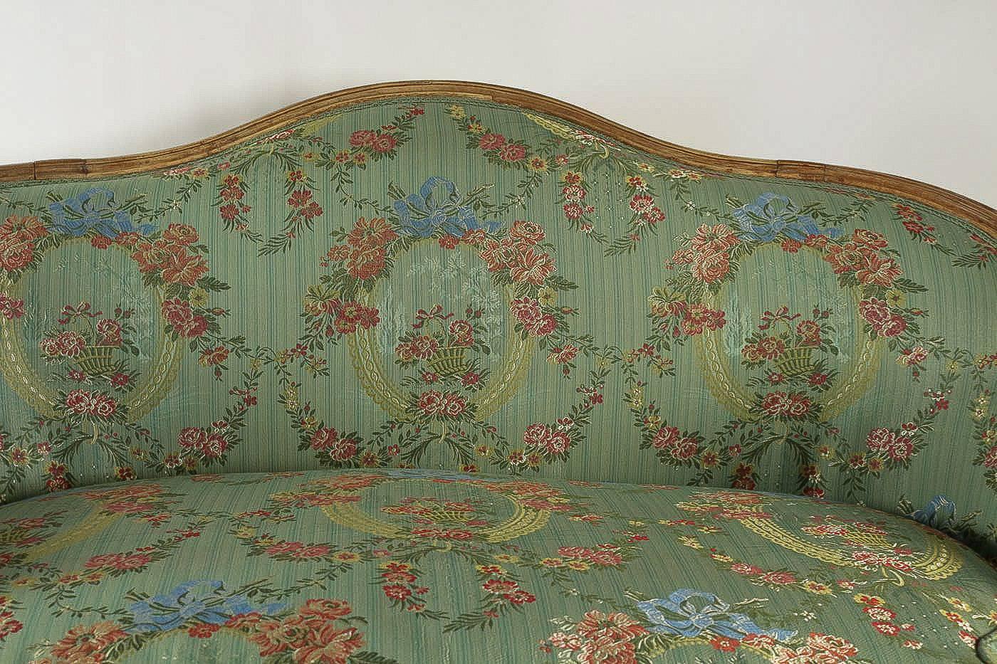 French Louis XV Period, Hand-Carved Fruitwood 