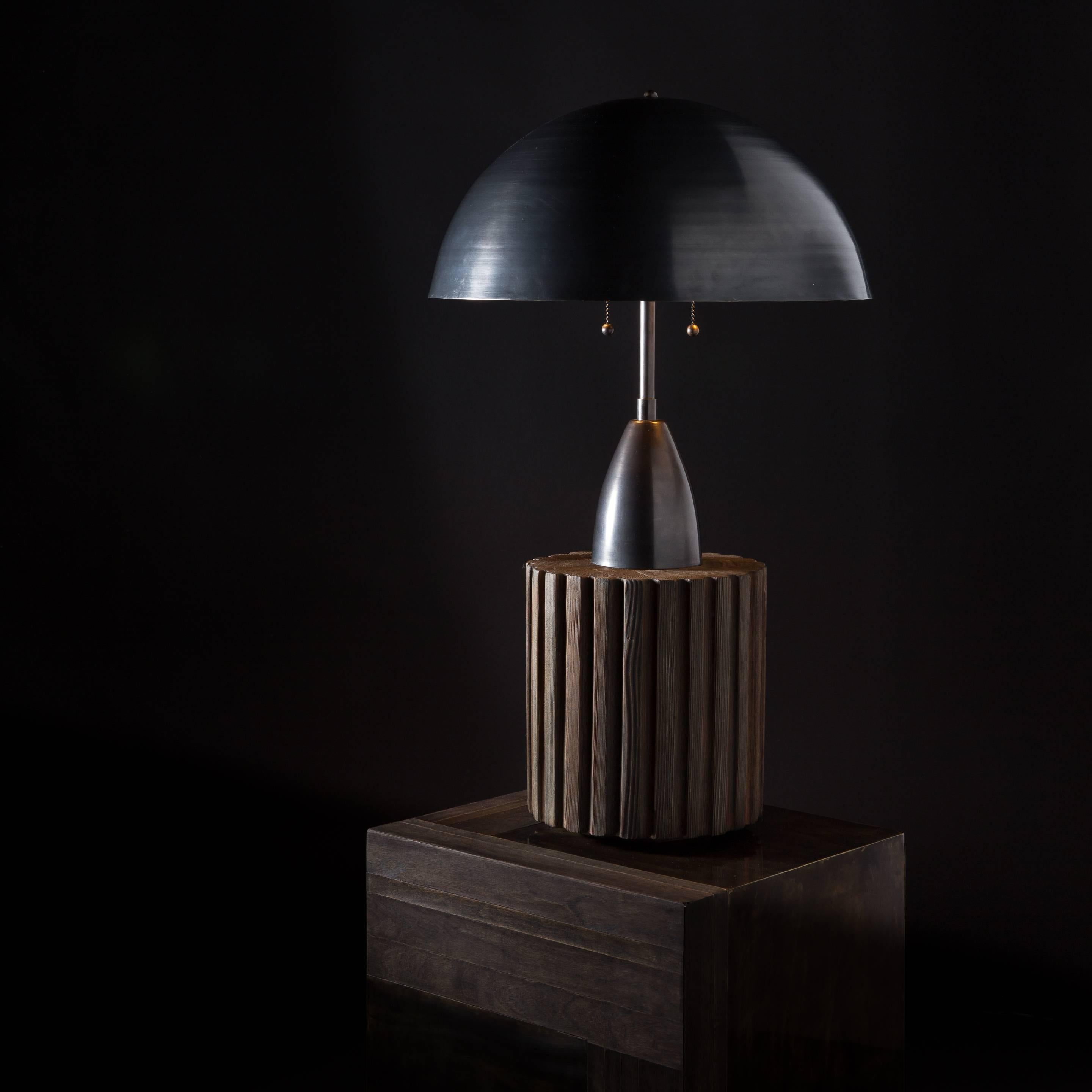 Contemporary Column Table Lamp by APPARATUS