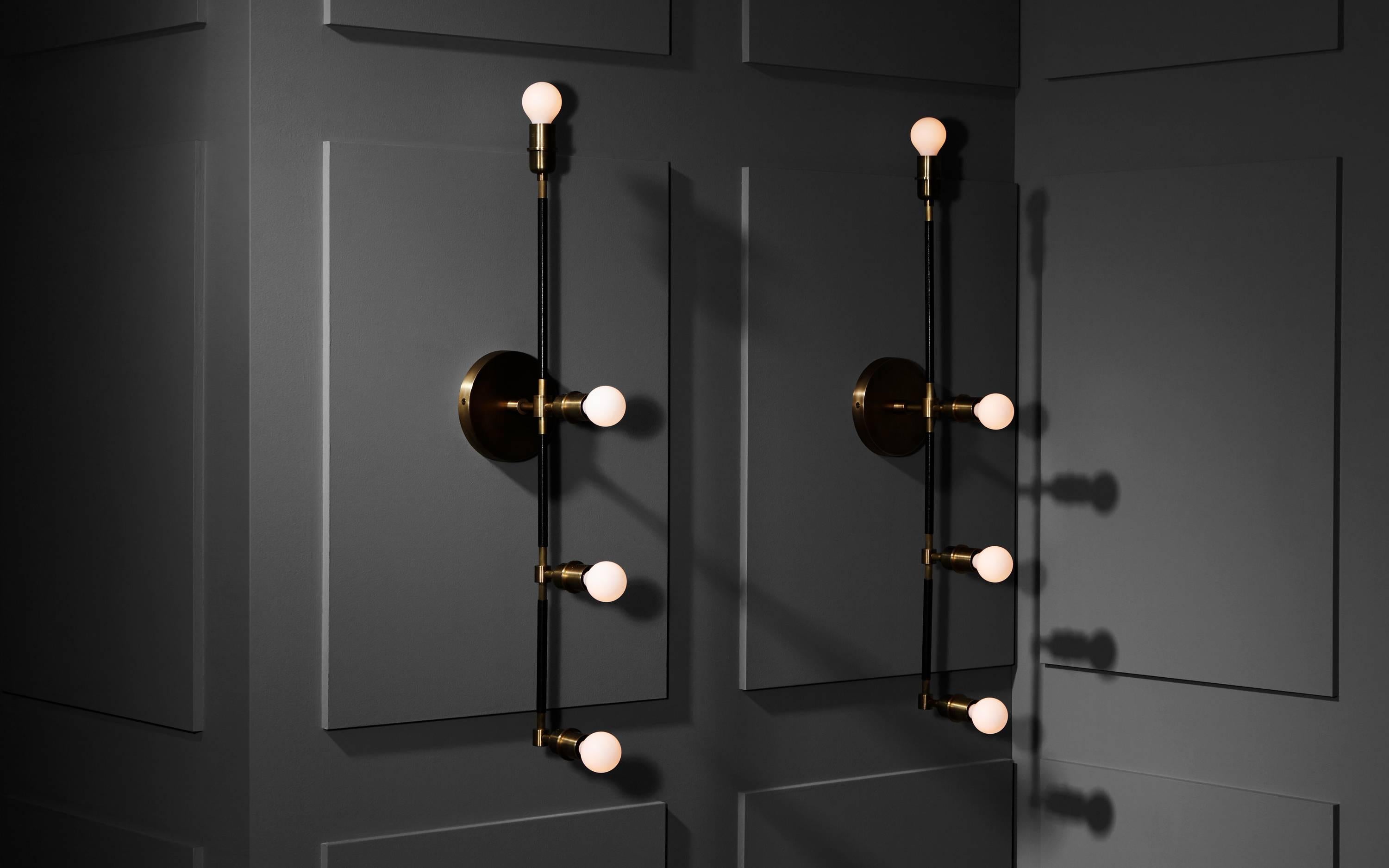 American Vanity Sconce by Apparatus For Sale