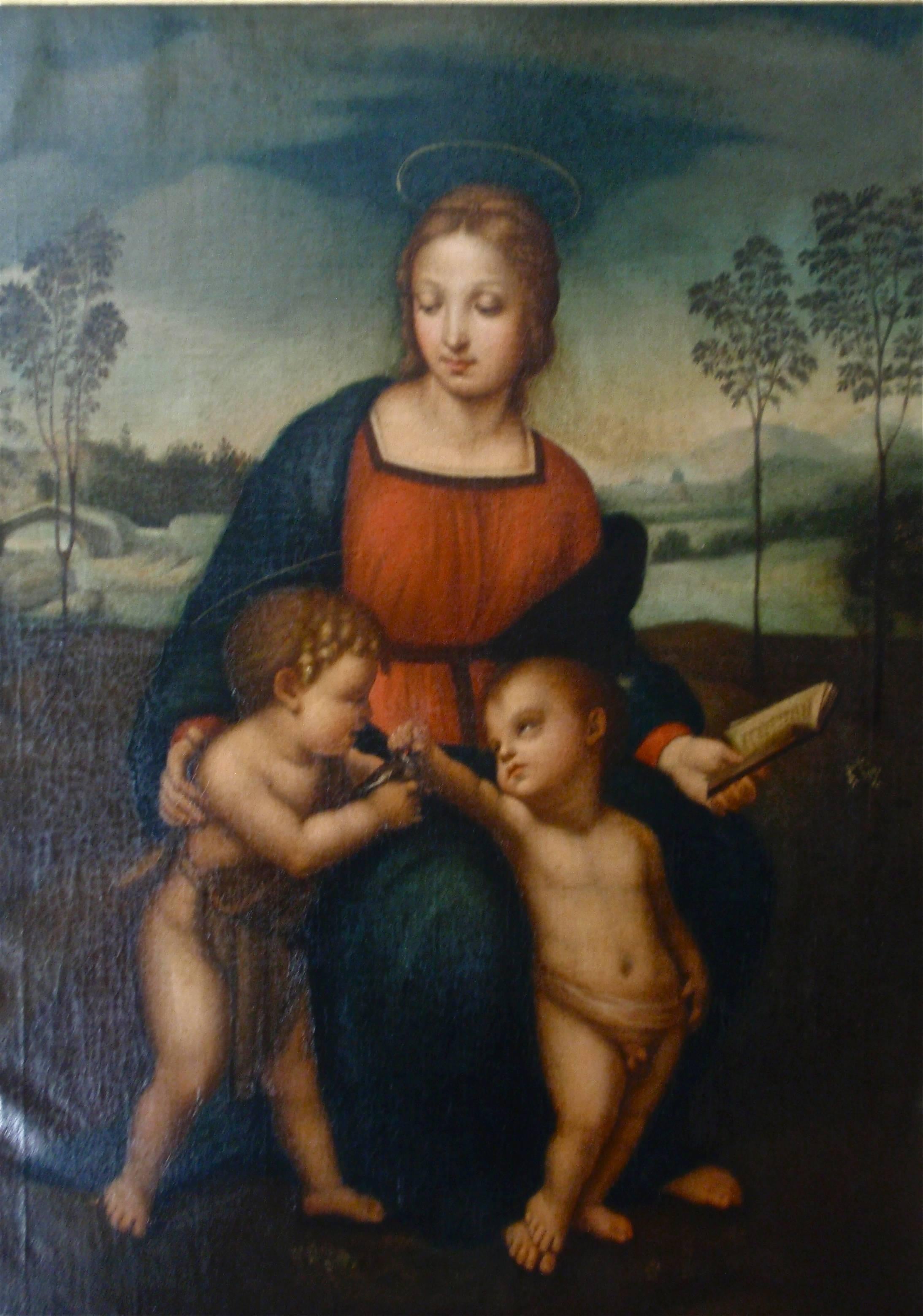 Renaissance After Raffaello Sanzio da Urbino Oil Copy after 