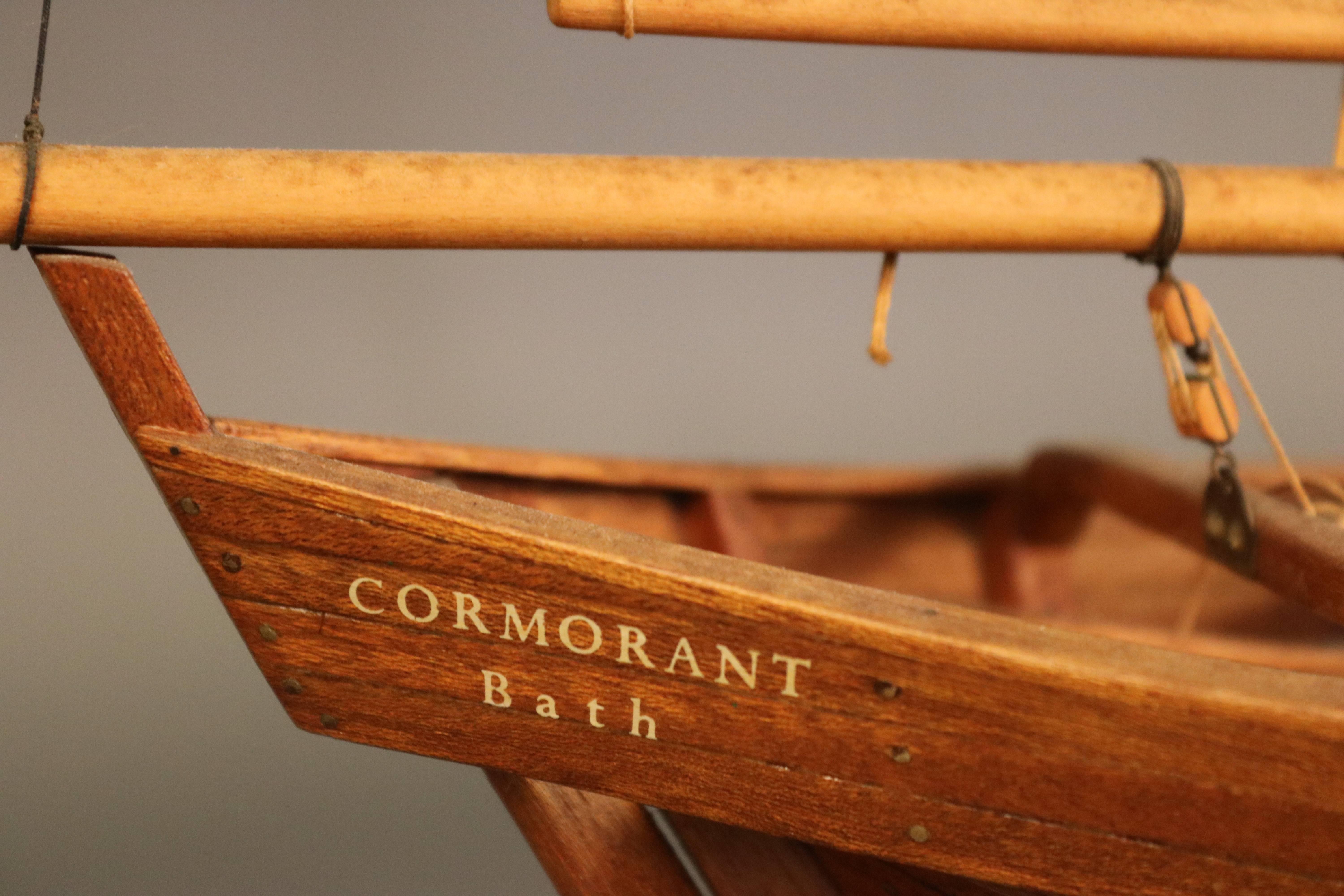 20th Century Eastport Pinky Ship Model by Robert Innis For Sale