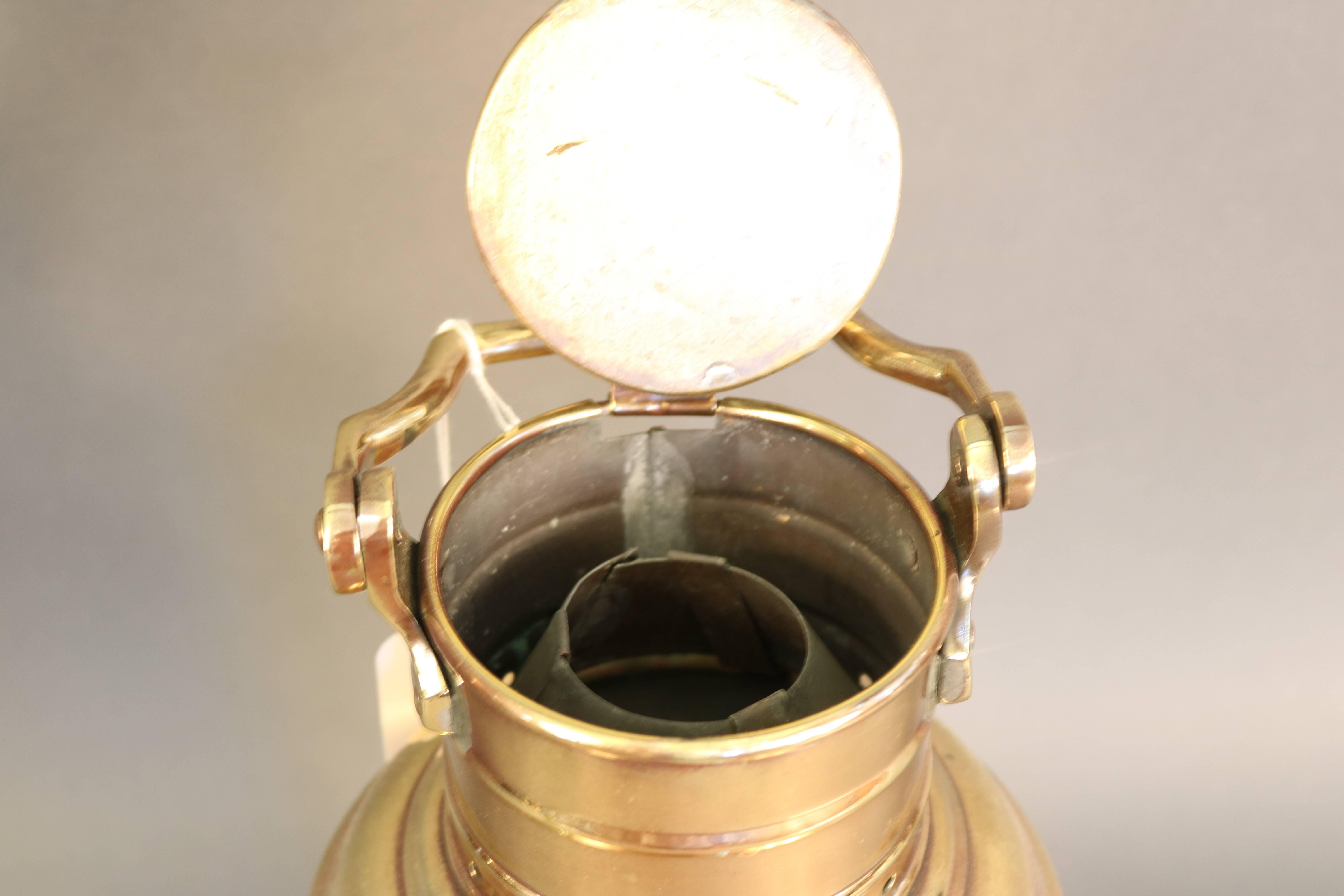 Anchor Lantern by Perko In Good Condition In Norwell, MA