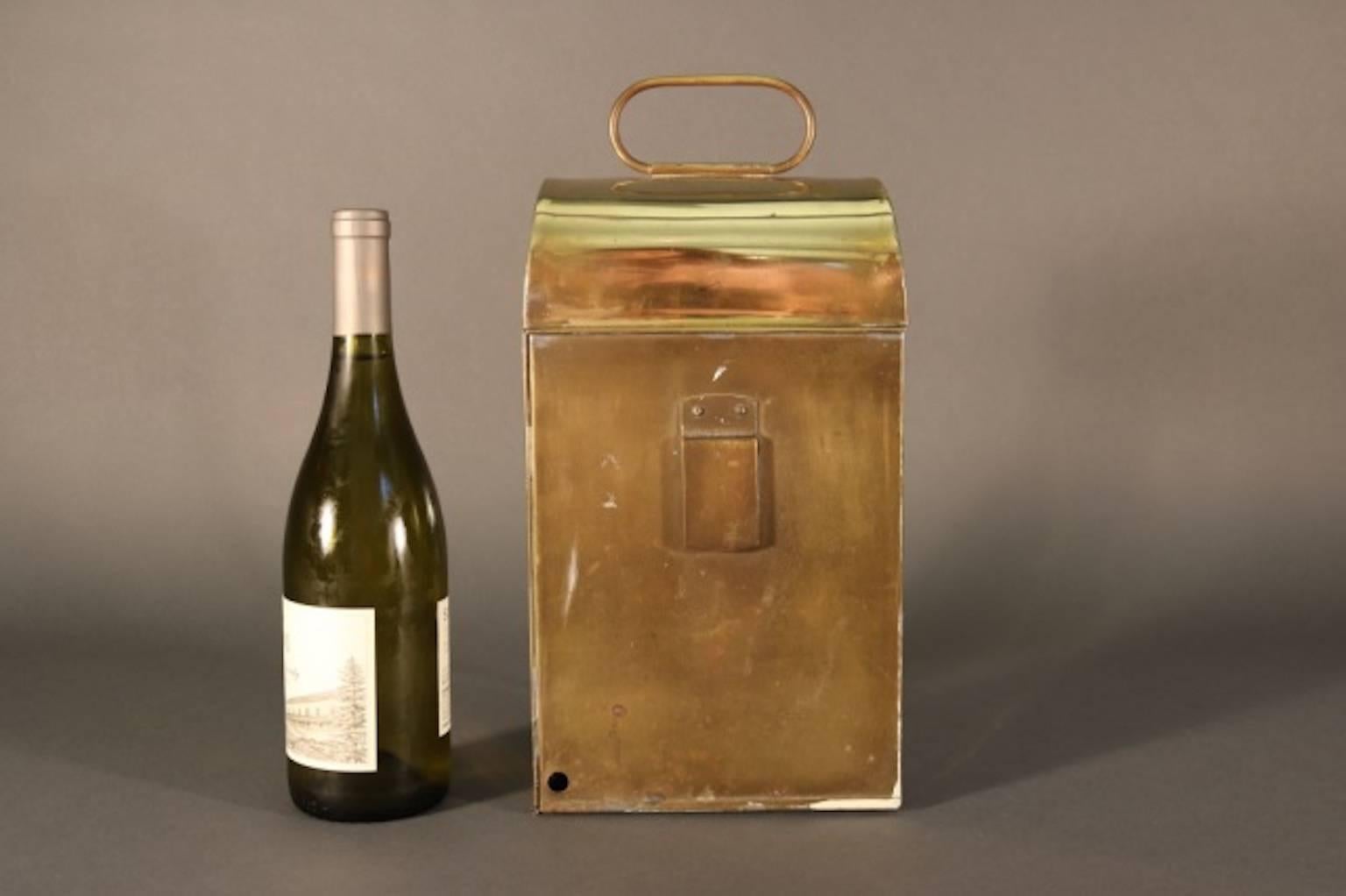19th Century Davey & Co., Brass Yacht Lantern
