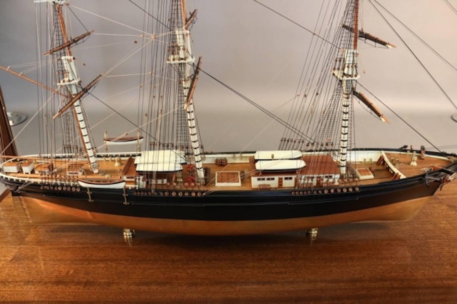 flying cloud model ship