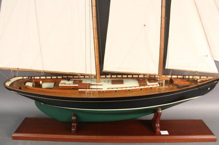 John Alden’s Model of the Schooner “Malabar X” For Sale at 1stDibs