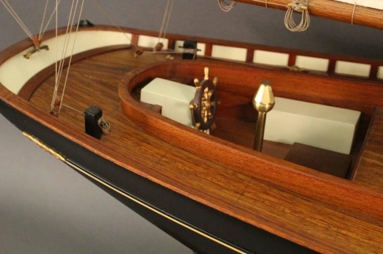 John Alden’s Model of the Schooner “Malabar X” For Sale at 1stDibs