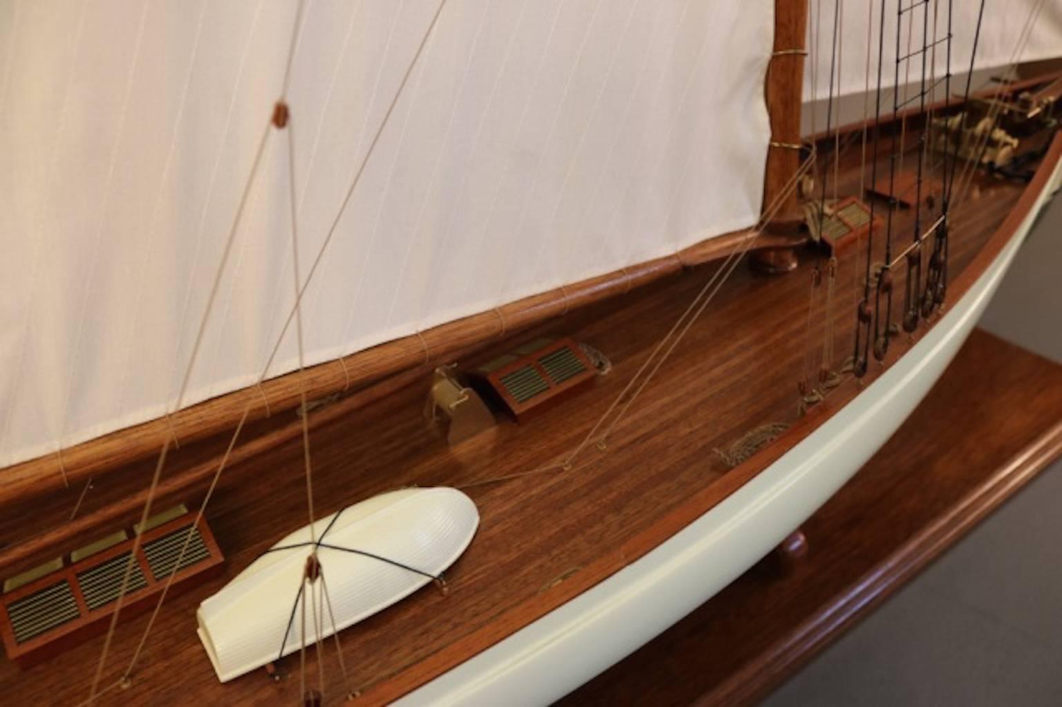 20th Century Model of the America's Cup 