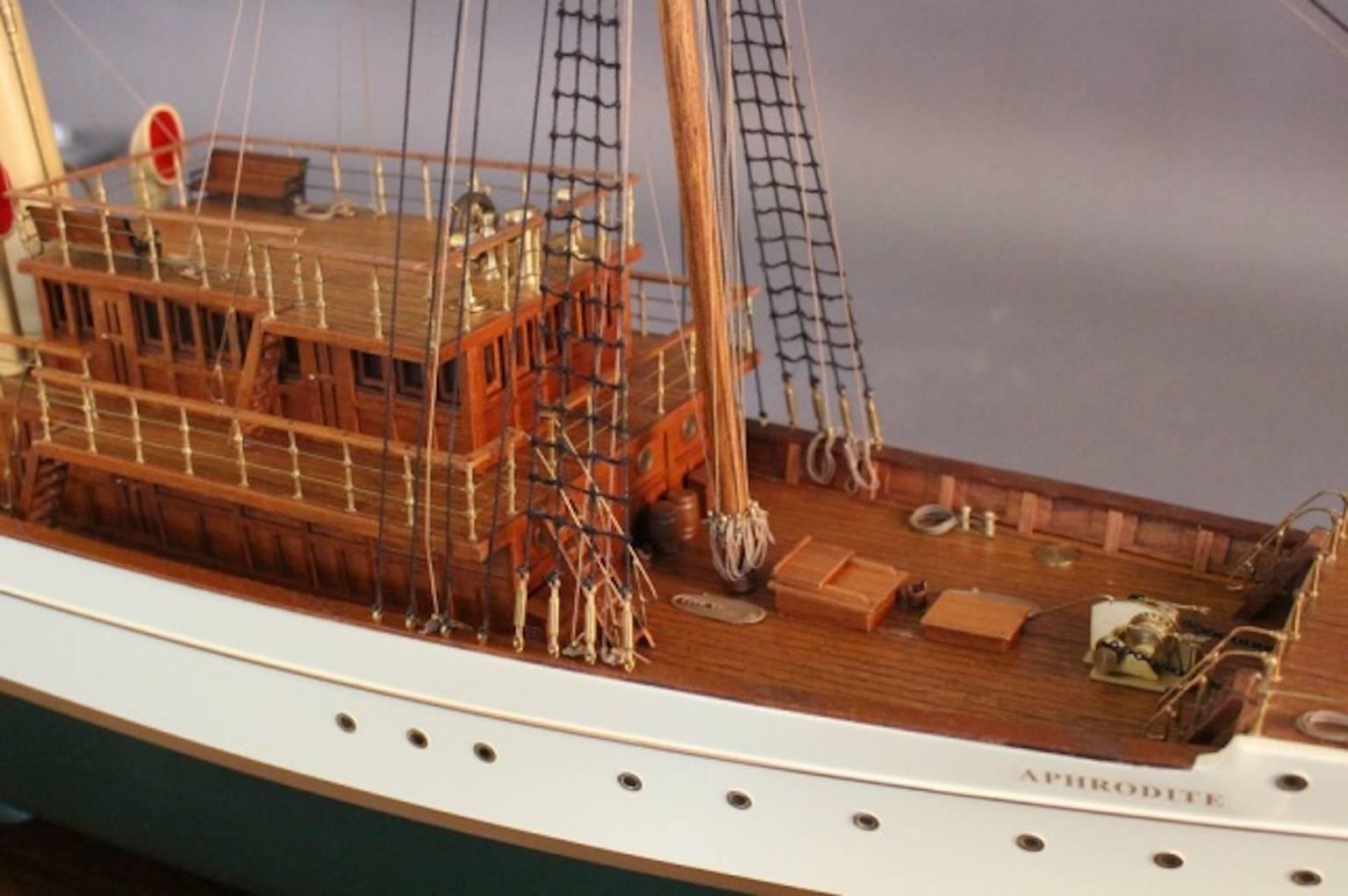 20th Century Model of the Steam Yacht 