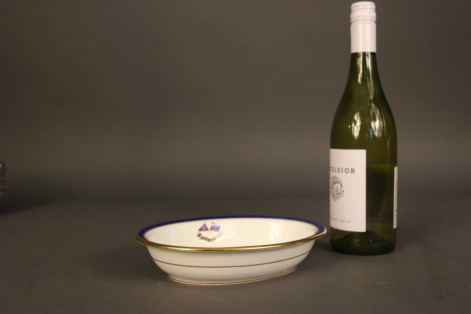 Porcelain Flagship Corsair Vegetable Bowl For Sale