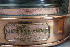 Pair of Copper Port and Starboard Lanterns
