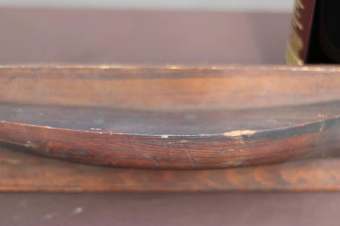 Carved Wooden Half Hull 1