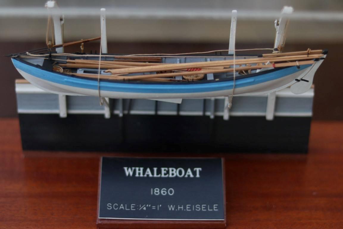 whale boat model