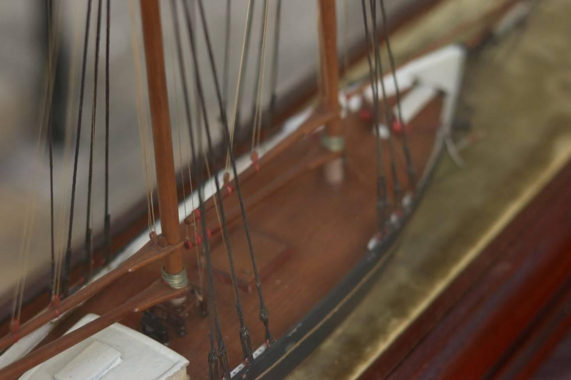 Early Schooner Model Diorama- Florence of Providence For Sale 1