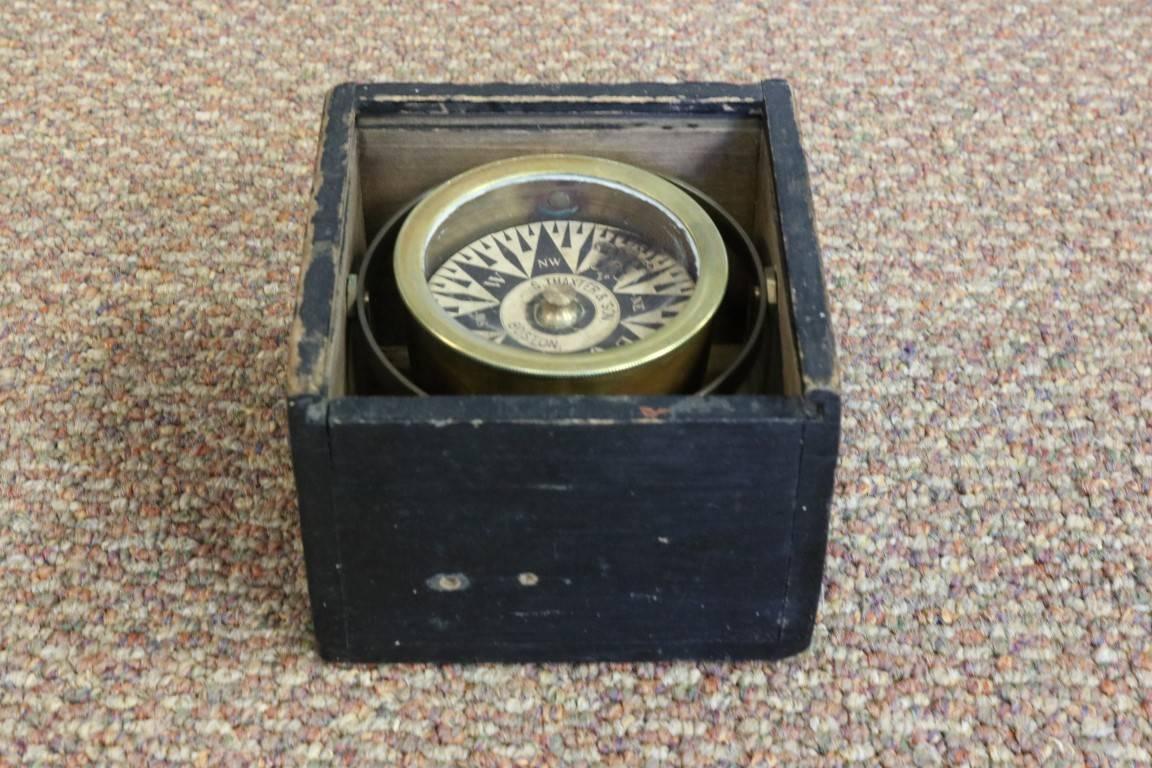 Mid-19th Century Boxed Compass 3