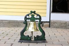Brass Bell on Iron Frame