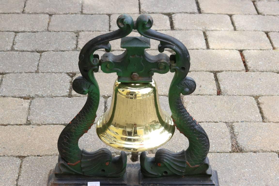 Brass Bell on Iron Frame 1