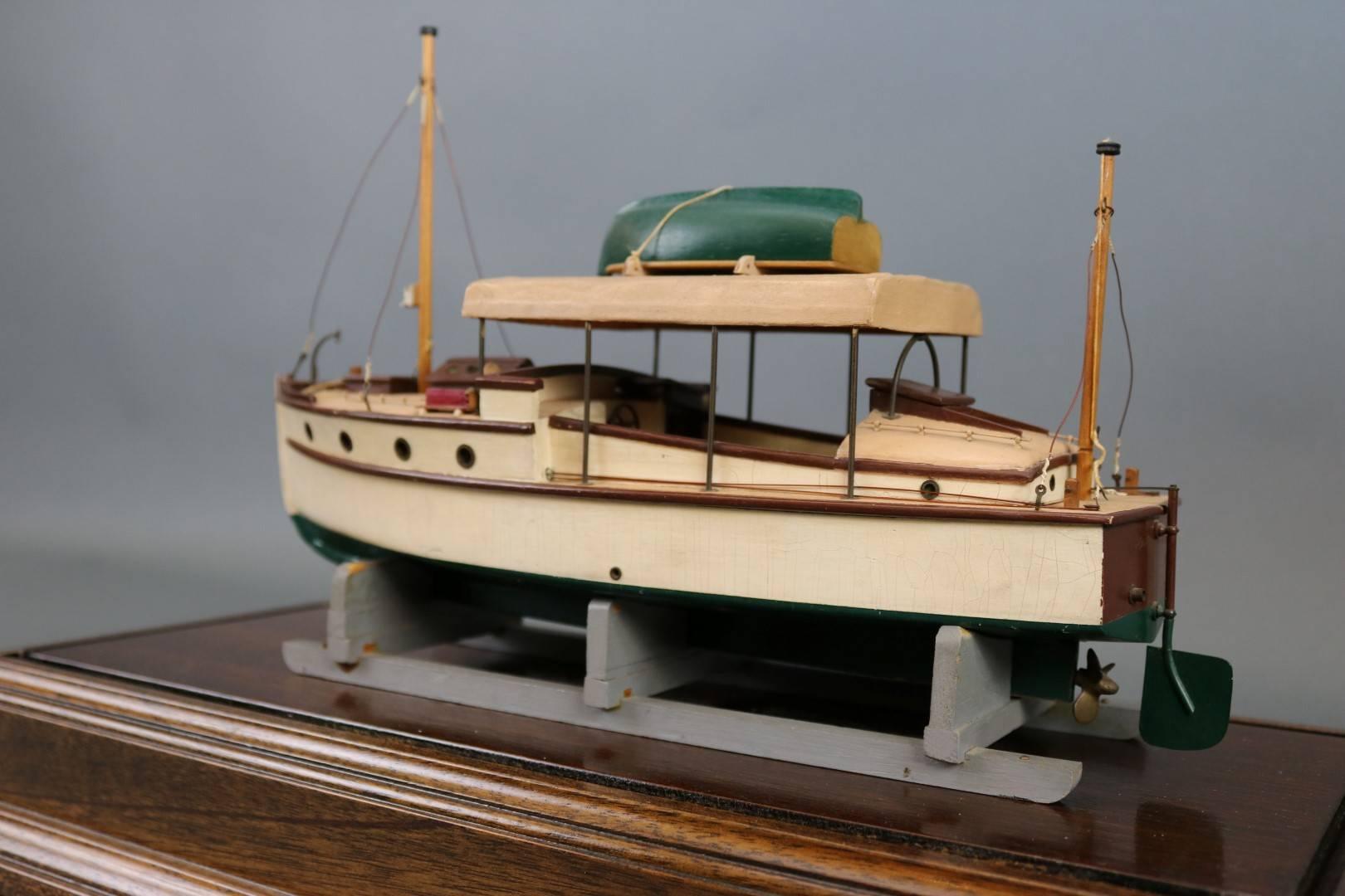 20th Century Gray Marine Builder's Model For Sale