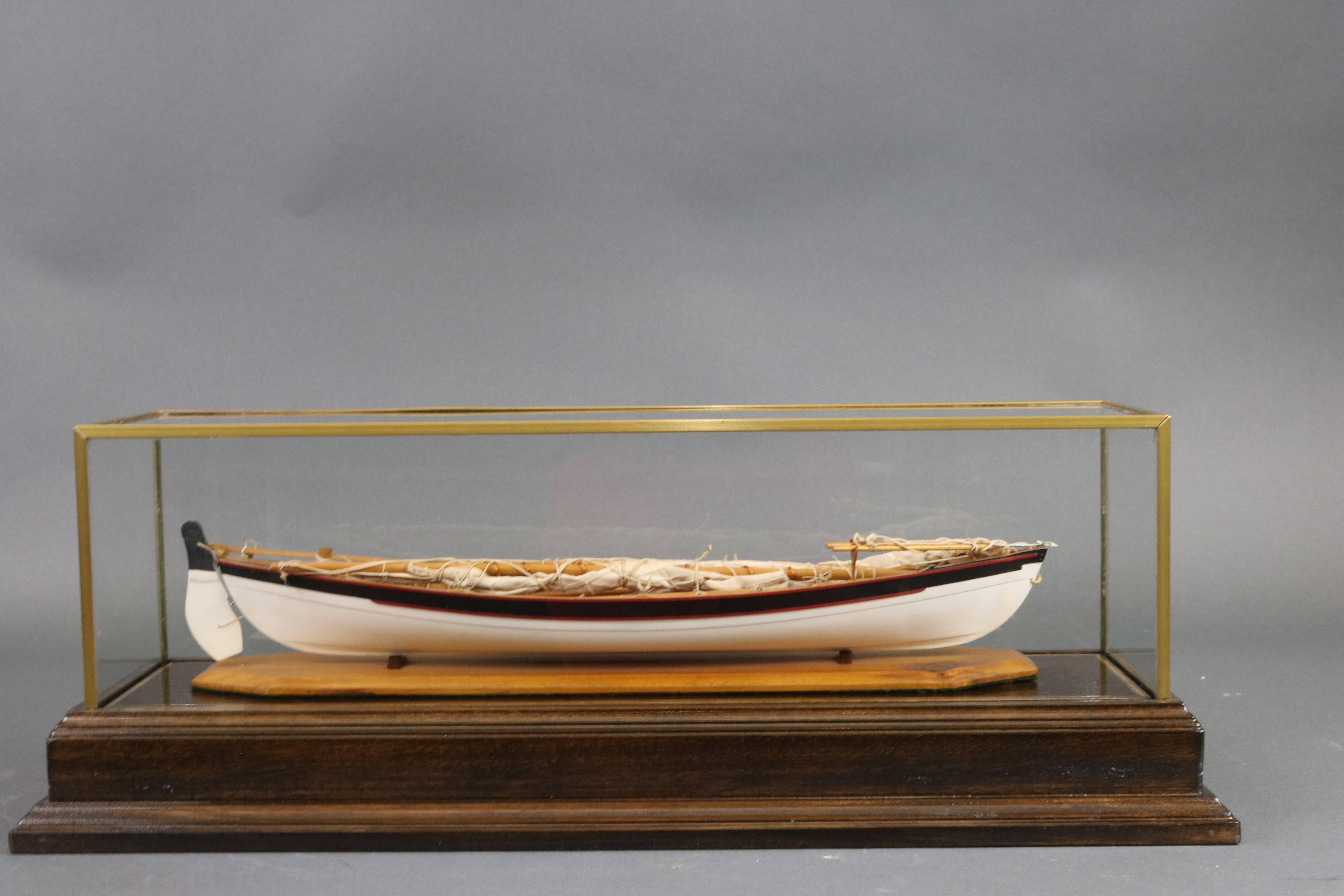 20th Century Fine Scale Model of Nantucket Whaleboat