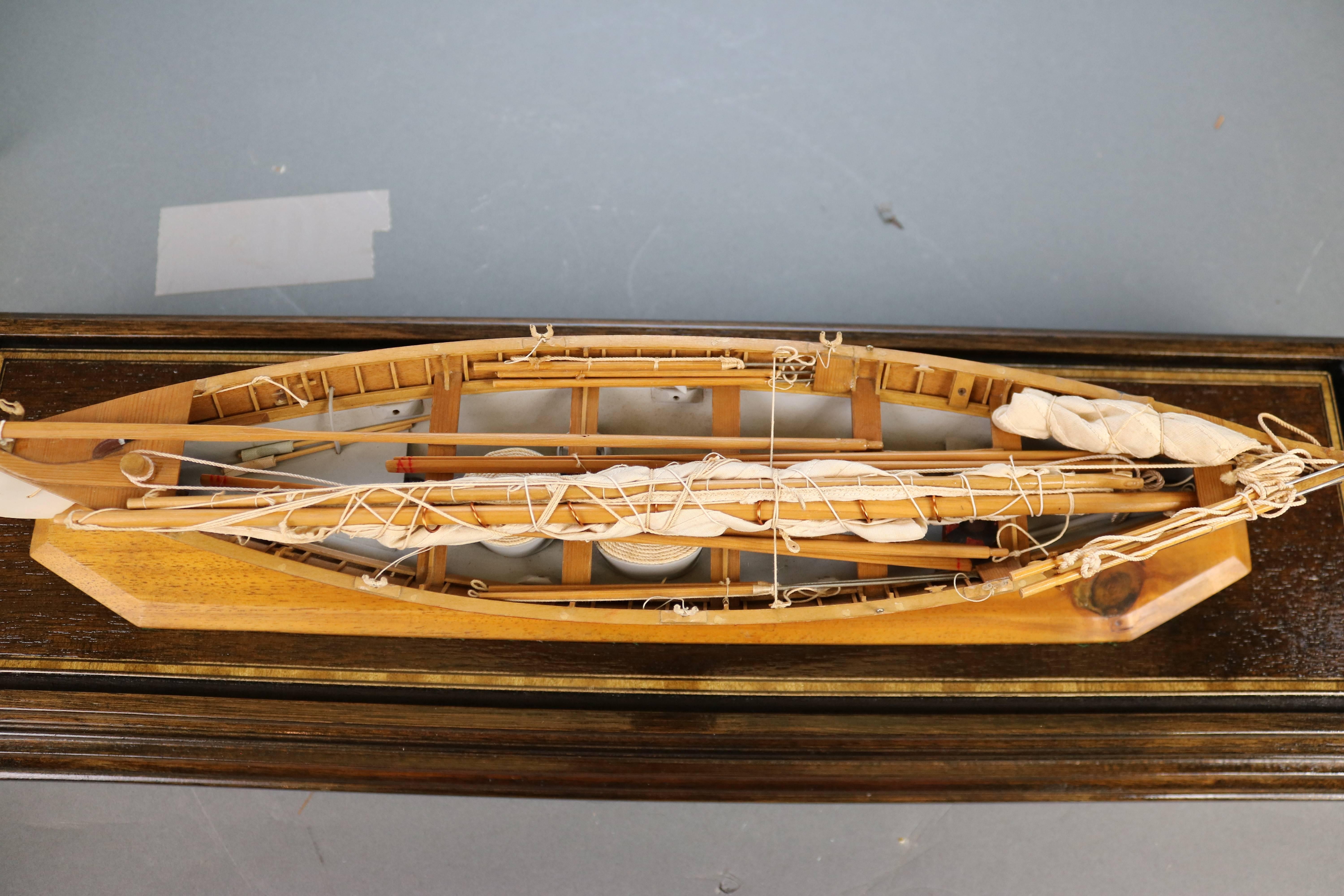 Fine Scale Model of Nantucket Whaleboat 1