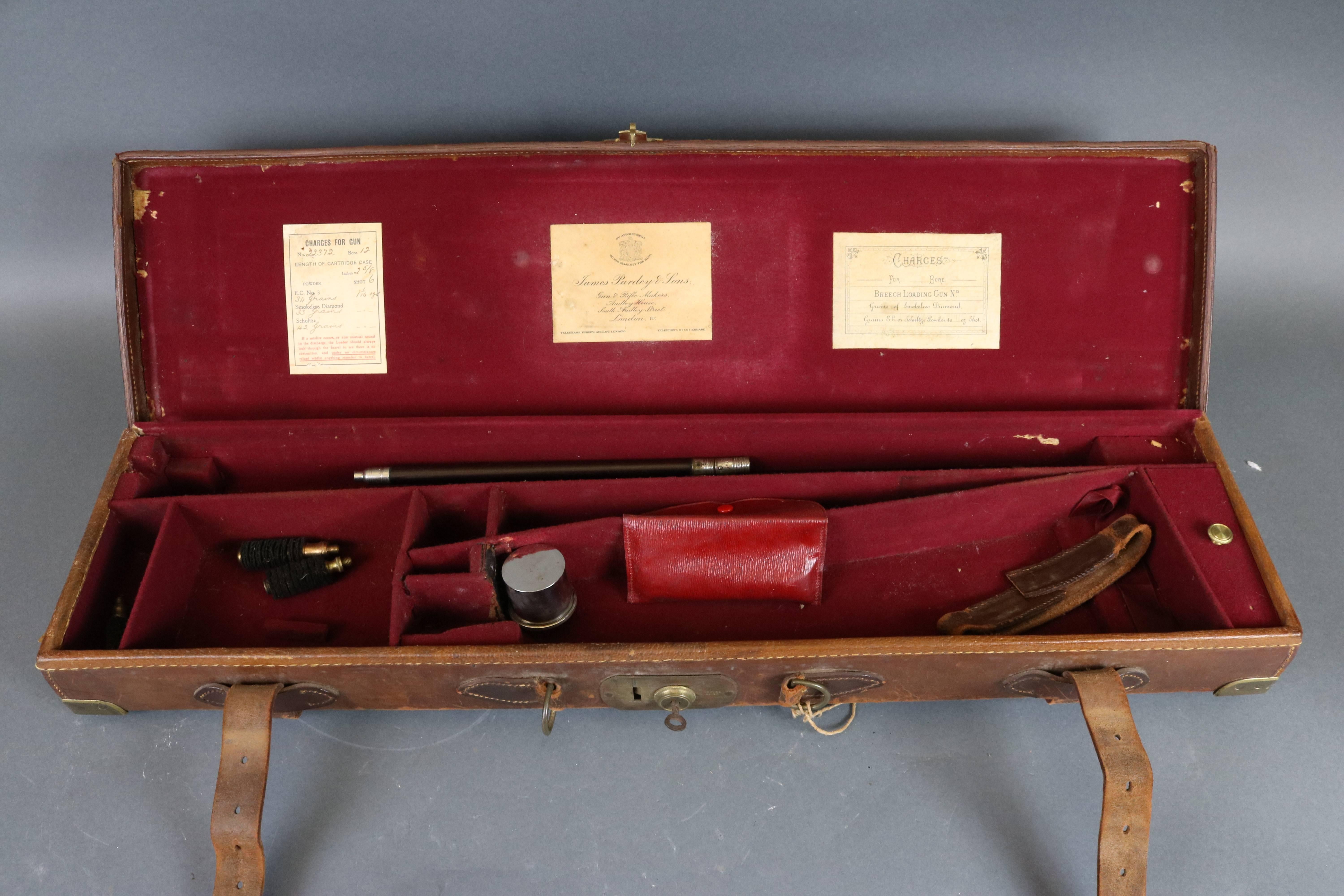 Coffret de fusil de chasse William H. Vanderbilt Jr en vente 6