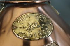 Polished Copper Masthead Ship's Lantern by Tung Woo