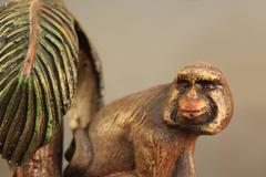 Tropical Monkey Lamp by Huebble