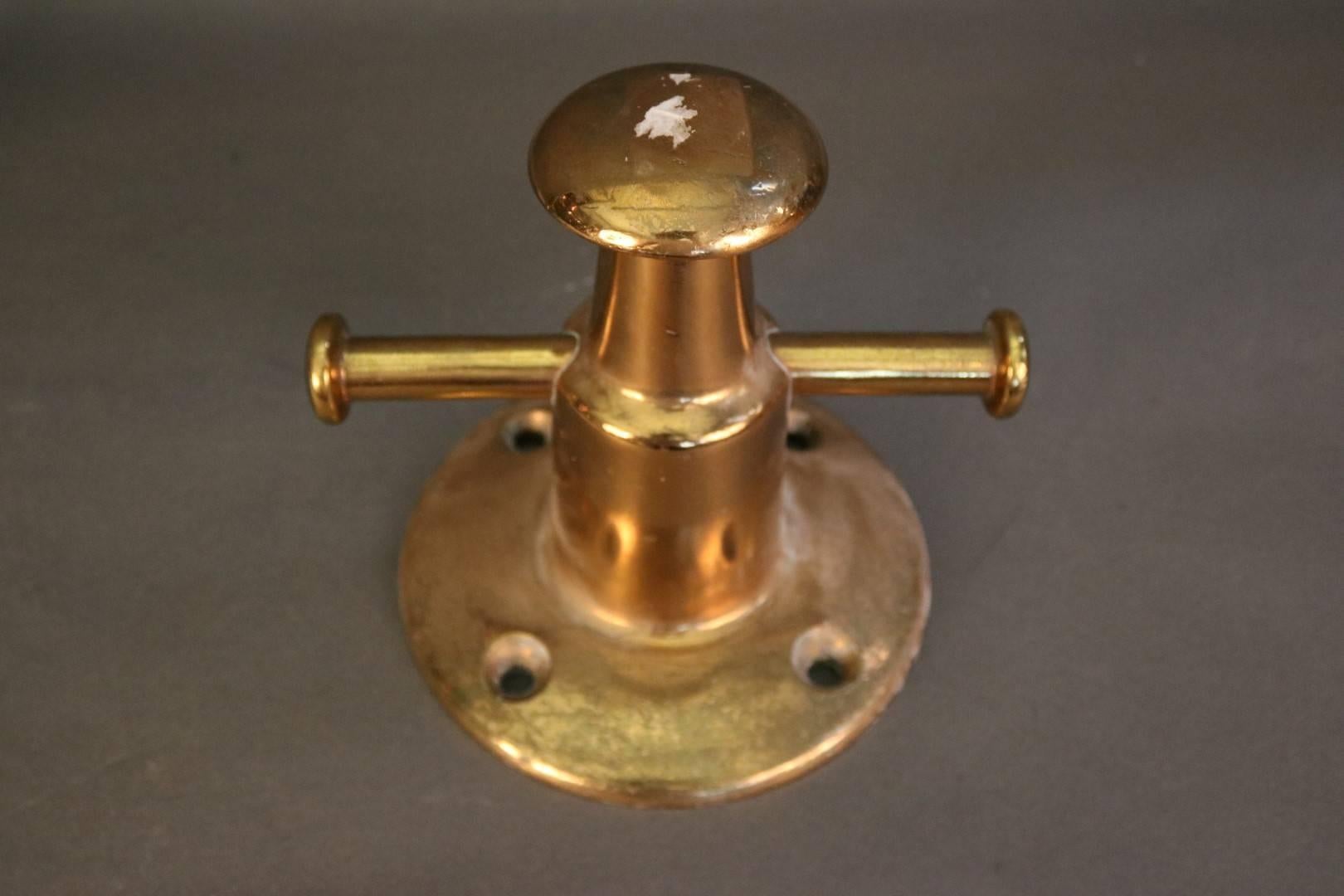 Authentic Brass Bitt In Good Condition For Sale In Norwell, MA