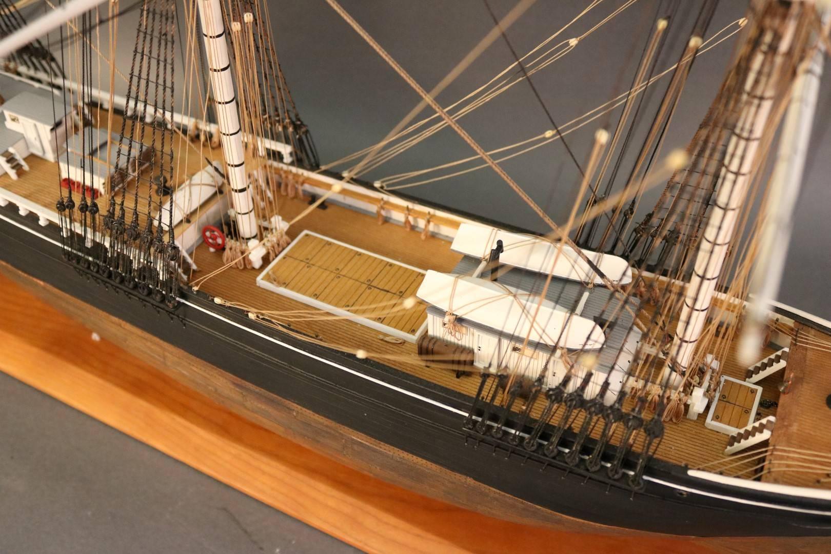 19th Century Sailing Barque by Hitchcock 2