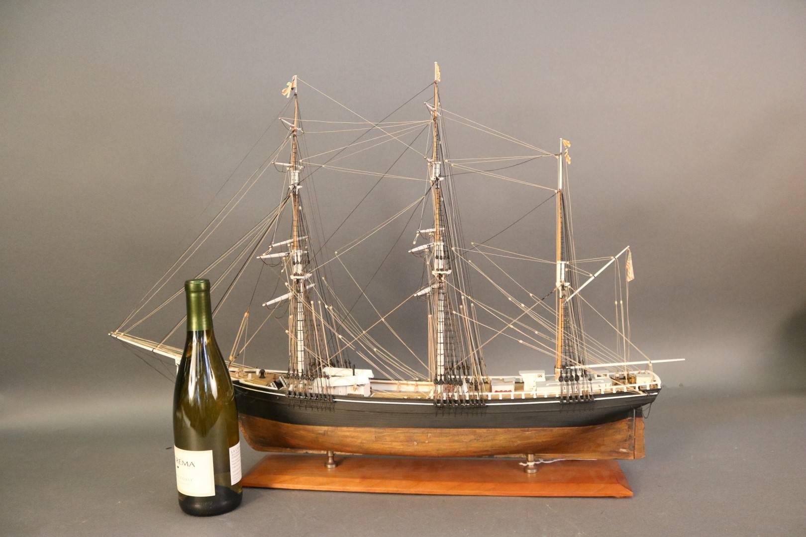 19th Century Sailing Barque by Hitchcock 1