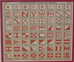 Framed Authentic Page from 1938 Lloyd's Register, No. 17 to 80
