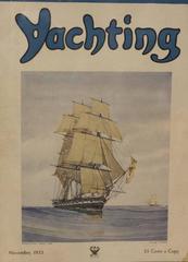 Authentic Cover from Yacting Magazine, November 1933