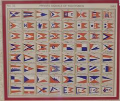 Framed Authentic Page of Private Signals, 1965 Lloyd's Register, No. 641 to 704